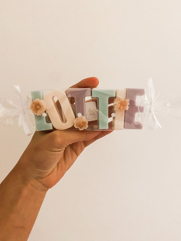 BOUGIE LETTRE ALPHABET